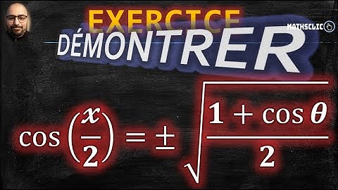 🔴TRIGONOMÉTRIE | DÉMONSTRATION DE L