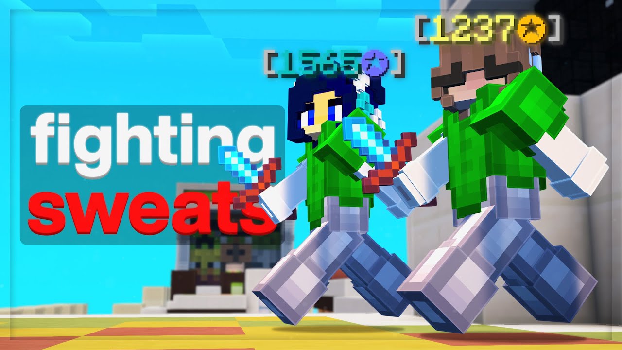 Only Queueing SWEATS in Bedwars! ft. Stravilight
