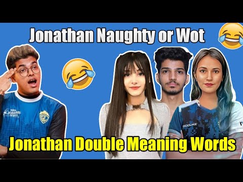 Jonathan Reading Double Meaning Chat 🤣 ~ Harshi Reaction| Jonathan