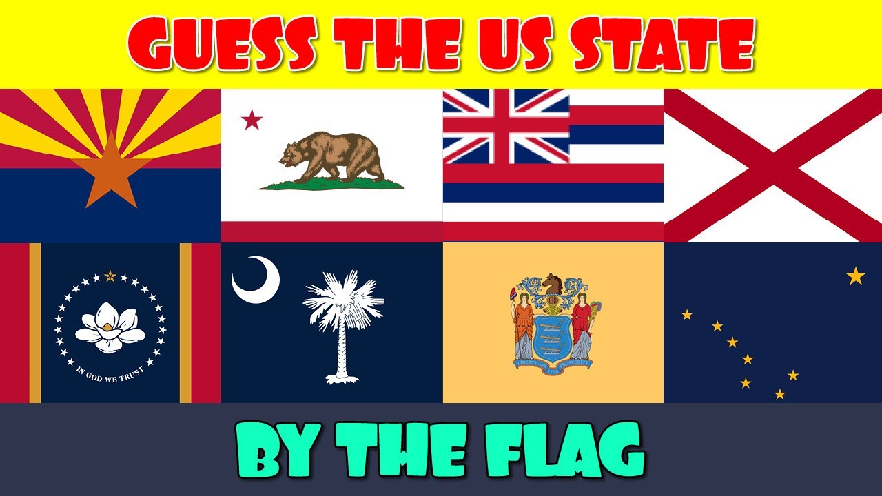 US State FLAGS on GeoGuessr: Can you guess the FLAG and the LOCATION?  [PLAY-ALONG] 