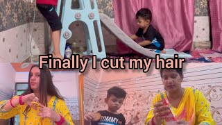 Finally I am cut my hair……..#viral #shortvideo #support #trending #subscribe #foryou