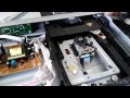 DVD player will not eject easy fix - YouTube