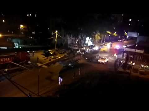 Тбилиси. Транспортировка вертолета для  форсажа 9.ვერტმფრენის ტრანსპორტირება.