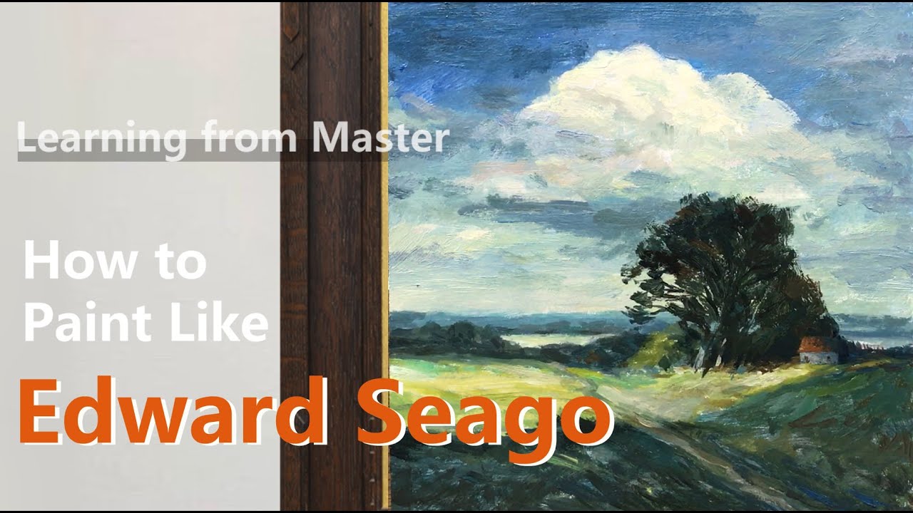 How to Paint Like Edward Seago Impressionist Landscape Acrylic