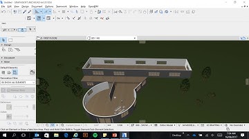 ArchiCAD Tutorial 4  Adding a Second level, roof pitches and Balconies