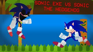 Sonic.EXE Vs Sonic The Hedgehog - (Stick Nodes Animation)