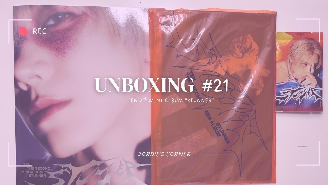 Unboxing TEN's 2nd Mini Album “Stunner” | Unboxing 21 - YouTube