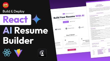 Build & Deploy AI Resume Builder App Using React, Vite, Tailwind css, Strapi, Clerk