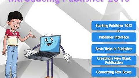 Publisher 2013 Interface || Introducing Publisher 2013