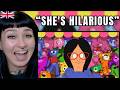 British Girl Reacts to Linda Belcher's Funniest Moments | Bob's Burgers