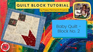 How to make the Etchings Baby Quilt Part Two ◈ Free Quilting Tutorial