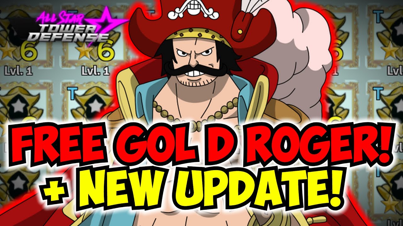 Who Wants Gol D Roger Star Pass New All Star Tower Defense Update Astd Live Banner New Codes Youtube