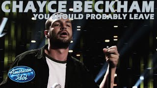 Chayce Beckham You Should Probably Leave in a Showstopper Performance Resimi