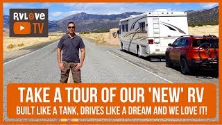 FIRST TOUR of our New (to us) RV. Built like a Tank, Drives like a Dream & We LOVE it!