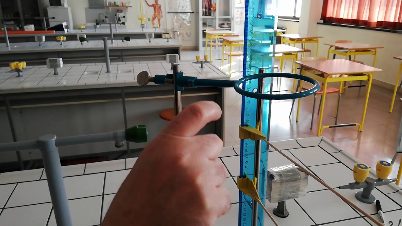 Esperienza di Laboratorio Verifica della legge di Hooke(il comportamento elastico di una molla) pt.1