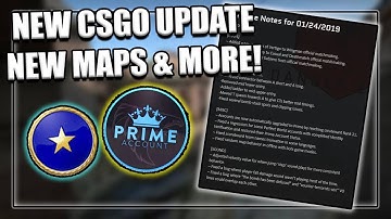 NEW CSGO UPDATE! NEW MAPS: VERTIGO, ABBEY, AND ZOO AND MORE!