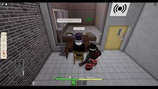 Having an interview! (Clover City Roblox)