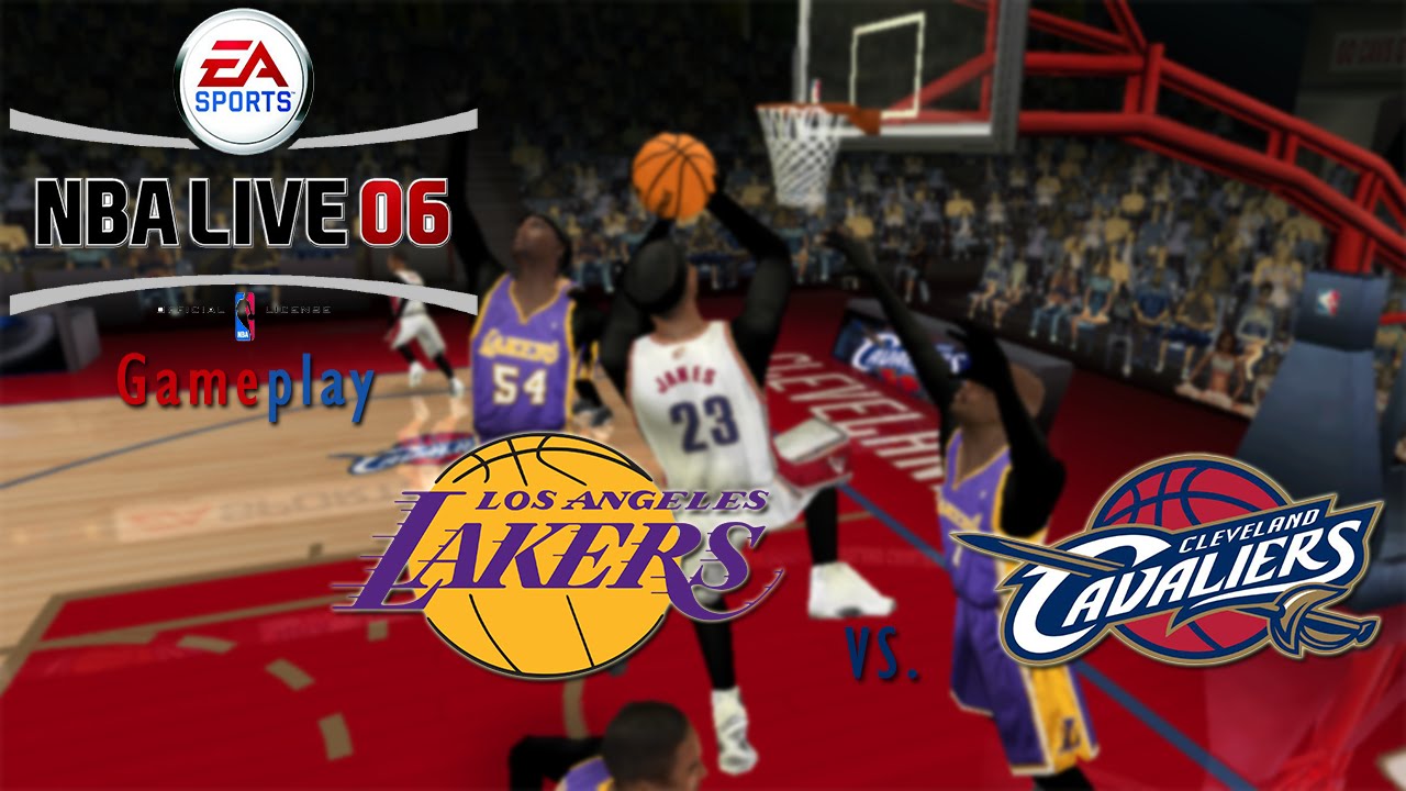 Nba Live 06 Gameplay (PSP) | Lakers Vs. Cavaliers - YouTube
