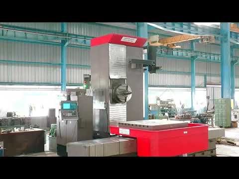 CNC T Type Horizontal Boring Machine With Facing Head