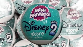 Disney store edition series 2 mini brands unboxing