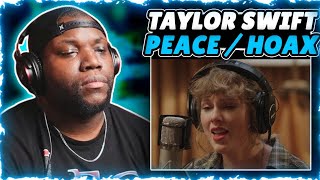 Taylor Swift - peace \/ hoax (folklore: the long pond studio sessions) | Reaction