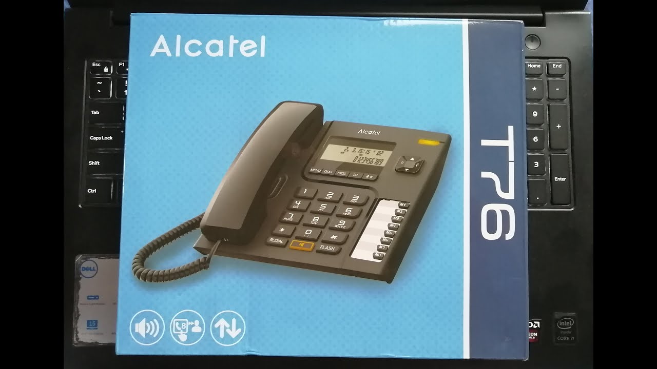 TELEFONO FIJO SOBREMESA ALCATEL T76