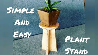 Making plant stand using plywood /Cara membuat tapak untuk letak pasu guna plywood