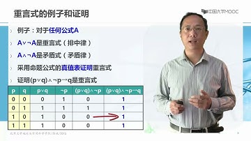 北京大学__离散数学__第3章__命题逻辑以及形式系统