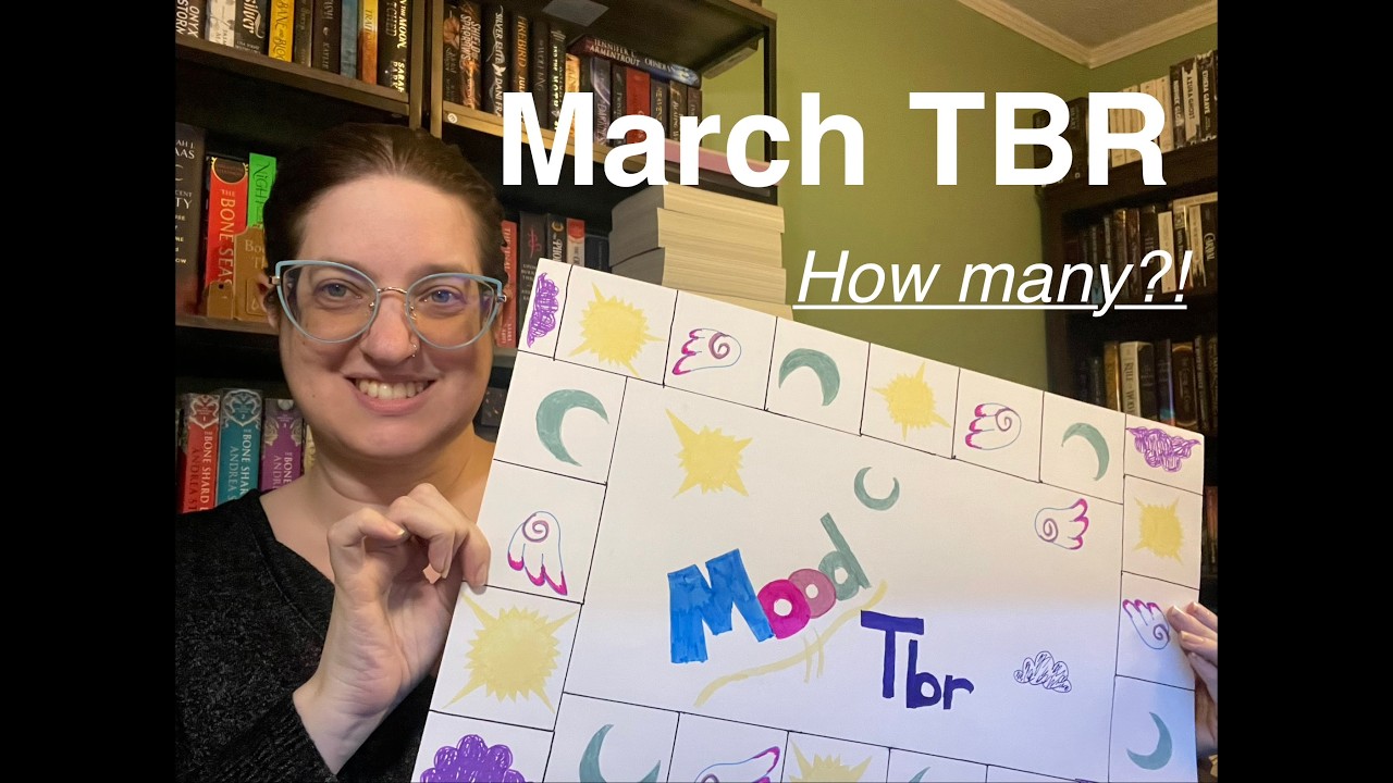 March TBR: Realmathon! How many books again?!