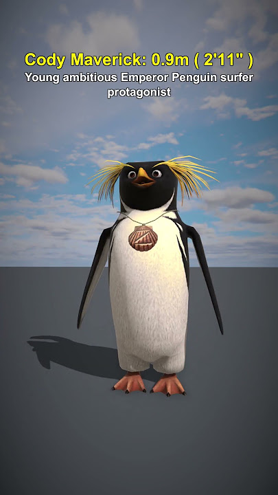 Surf's Up Characters Size Comparison | Smallest to Largest  #surfsup #characterintroduction