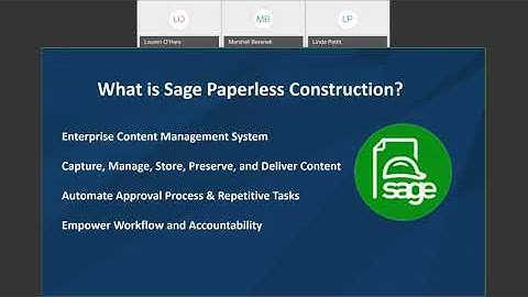 Sage ISV: Sage Paperless Webinar