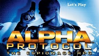 Let's Play Alpha Protocol 2 (Gun Training, Cheap Shots, Parker's Super Secret Mission)