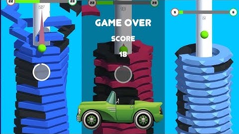 MAX MAX LEVELS Stack Pop 3D Ball: All Levels Gameplay Walkthrough Android, iOS NEW UPDATE #gameplay