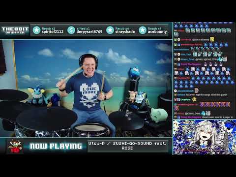 The8BitDrummer plays 鬱P/Utsu-P - SUSHI-GO-ROUND feat. ROSE