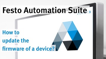 Festo Automation Suite: Conducting firmware updates