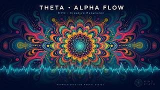 Creative Flow Unlocked | 40Hz Gamma Binaural Beats | Progressive Trance