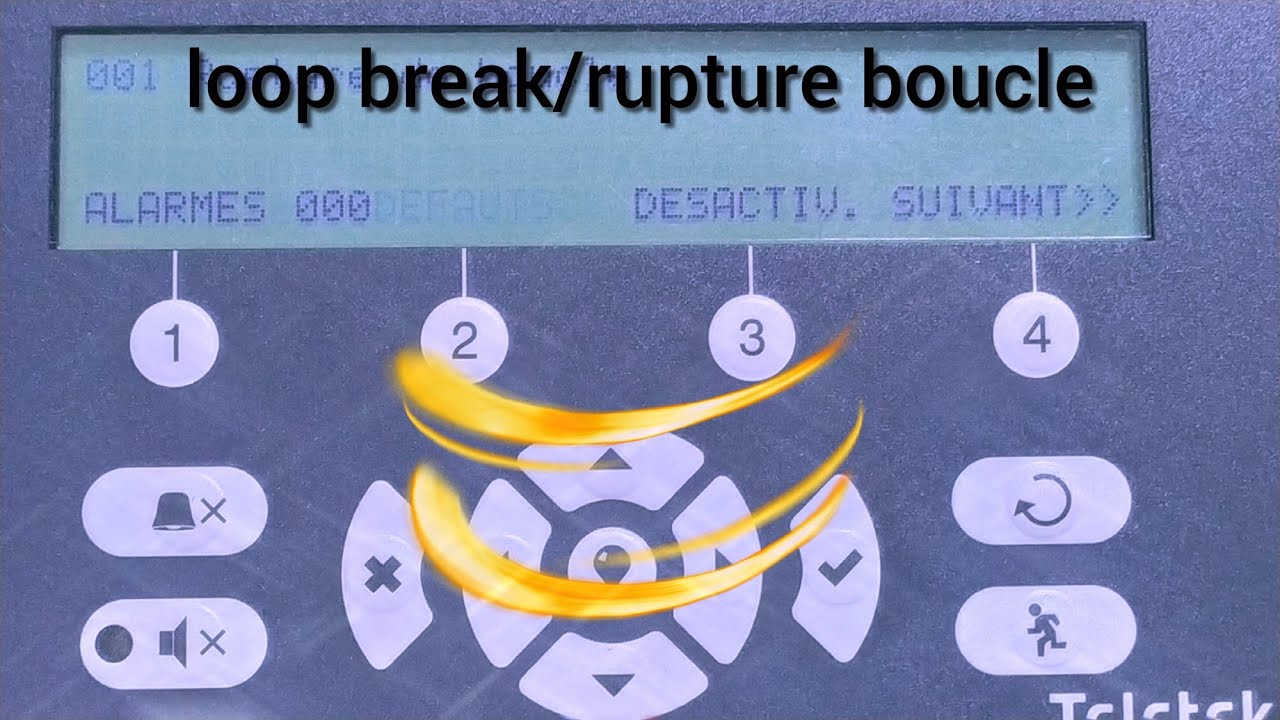 Rupture de boucle/Loop Break SSI Adressable SIMPO TELETEK