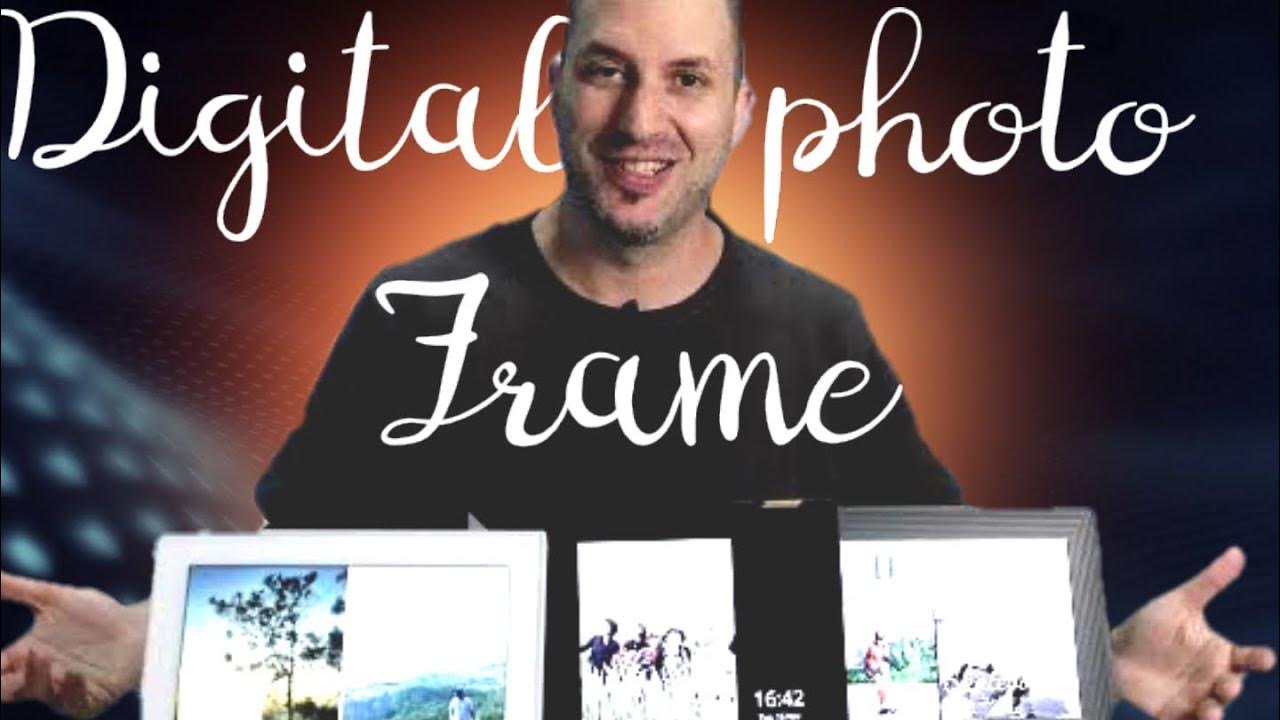 Digital photo frame comparison review YouTube