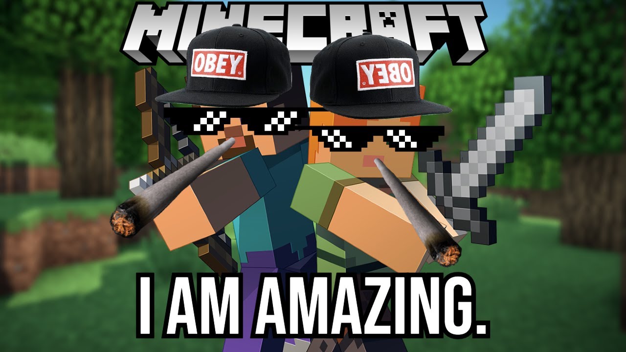 I am AMAZING at Minecraft (i'm not)
