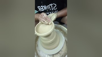 The Whole Process Of How To make a Jar Lids[Ceramic Making EP14]#shorts #clips #fyp #handmade