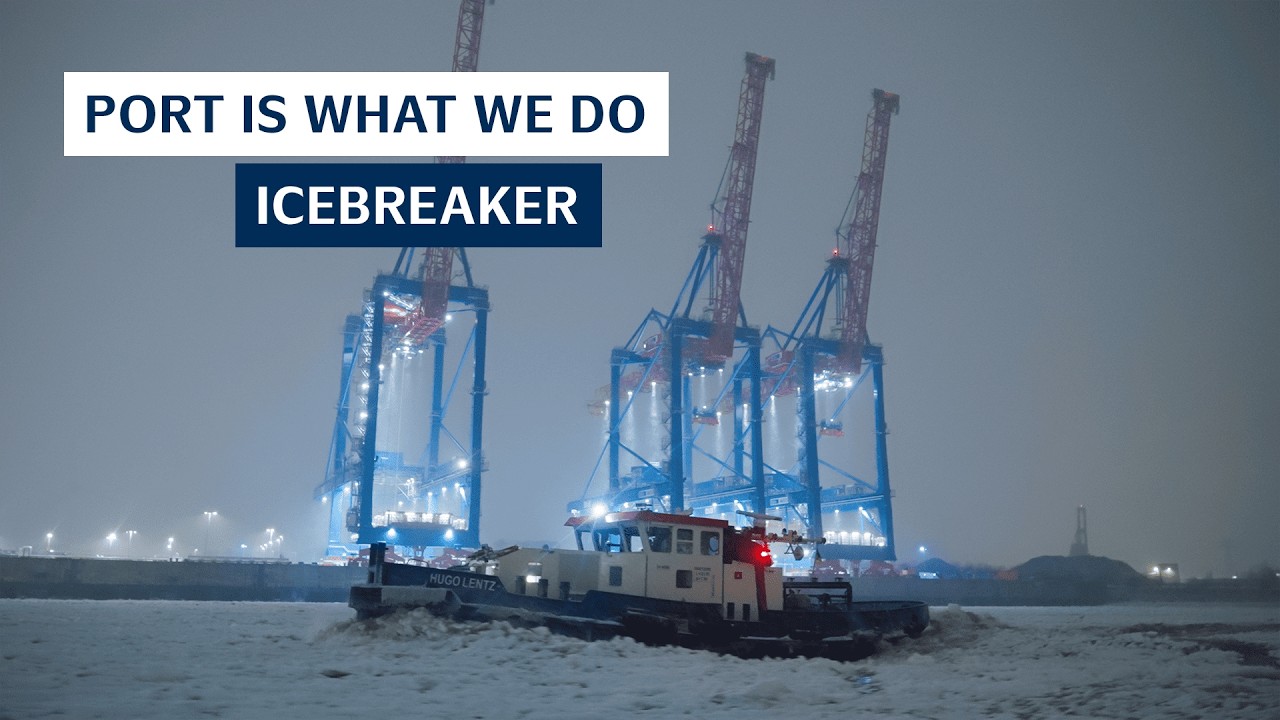 Port is what we do: Icebreaking Operations in Hamburg