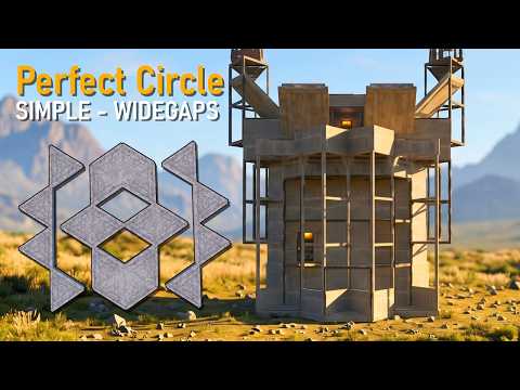 Rust Simple CIRCLE Base Design (PERFECT Circle Solo Duo trio Base Design in RUST)