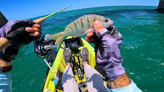 Fishing w/ Lures and Live Bait In The Florida Keys | Fishing w/ live Pinfish