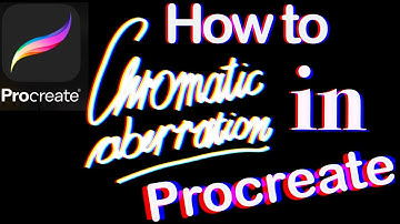 How to Chromatic Aberration in Procreate