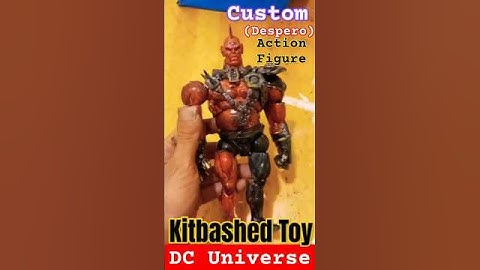 ✓ 😍 Custom | (Despero) | DC Universe | Action Figure | Kitbashed Toy