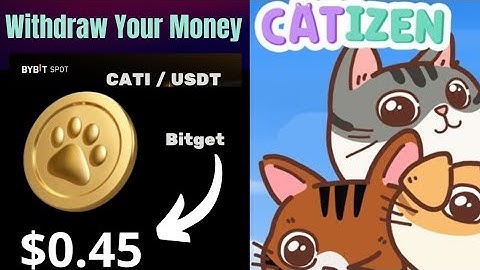 How to Withdraw and Sell Your CATI Tokens | Convert Your CATIZEN Token  To Cash