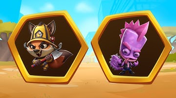 Firefox Nix vs Rebel Larry || Zoo Battle Arena