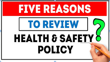 why organization should regularly review their health and safety policies