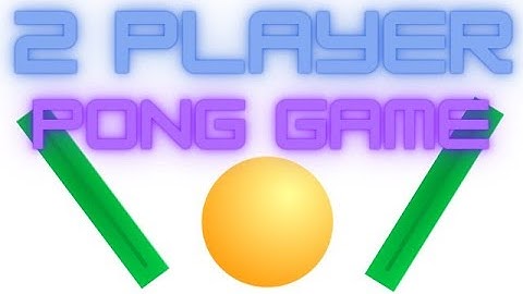 Scratch Tutorial | 2 Player Pong Game | Scratch Easy Beginner Game