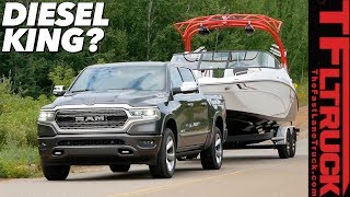 Here is How the 2020 Ram 1500 EcoDiesel Tows and Goes OffRoad! First Drive Review